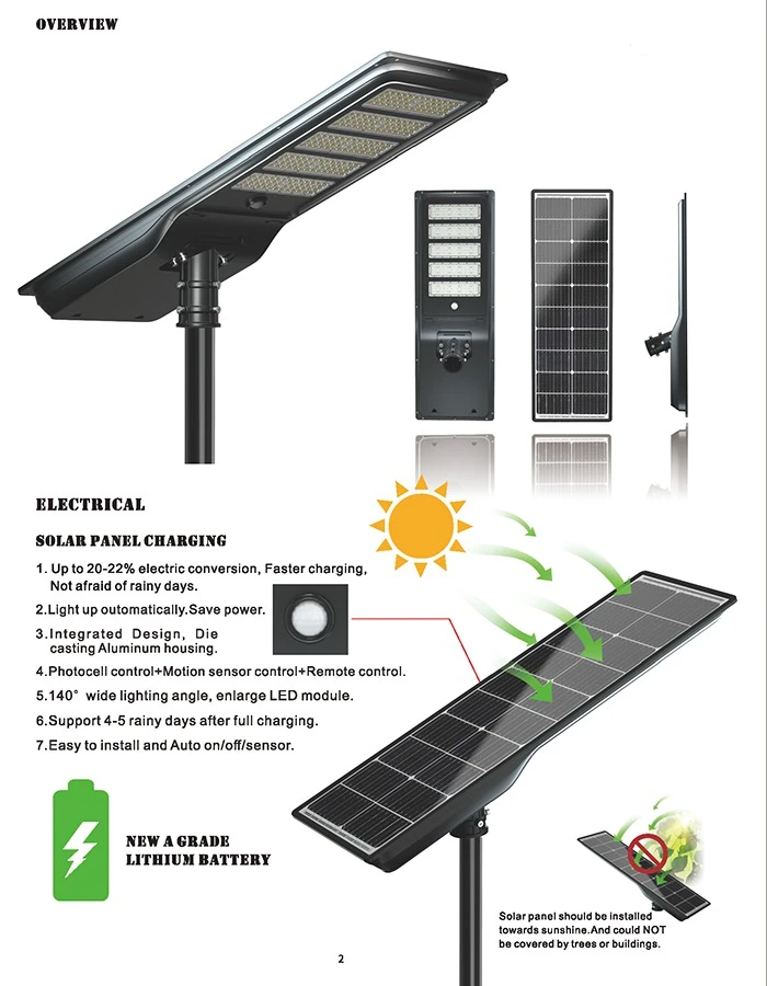 High Power LED Solar Street Light china